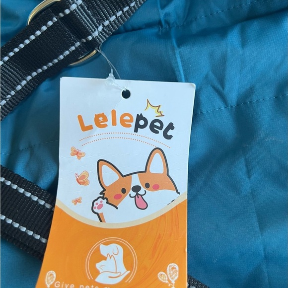 Lelepet Dog Coat, XXXL with Harness Built-in Waterproof Dog Jacket MSRP 50.00 - Picture 5 of 5